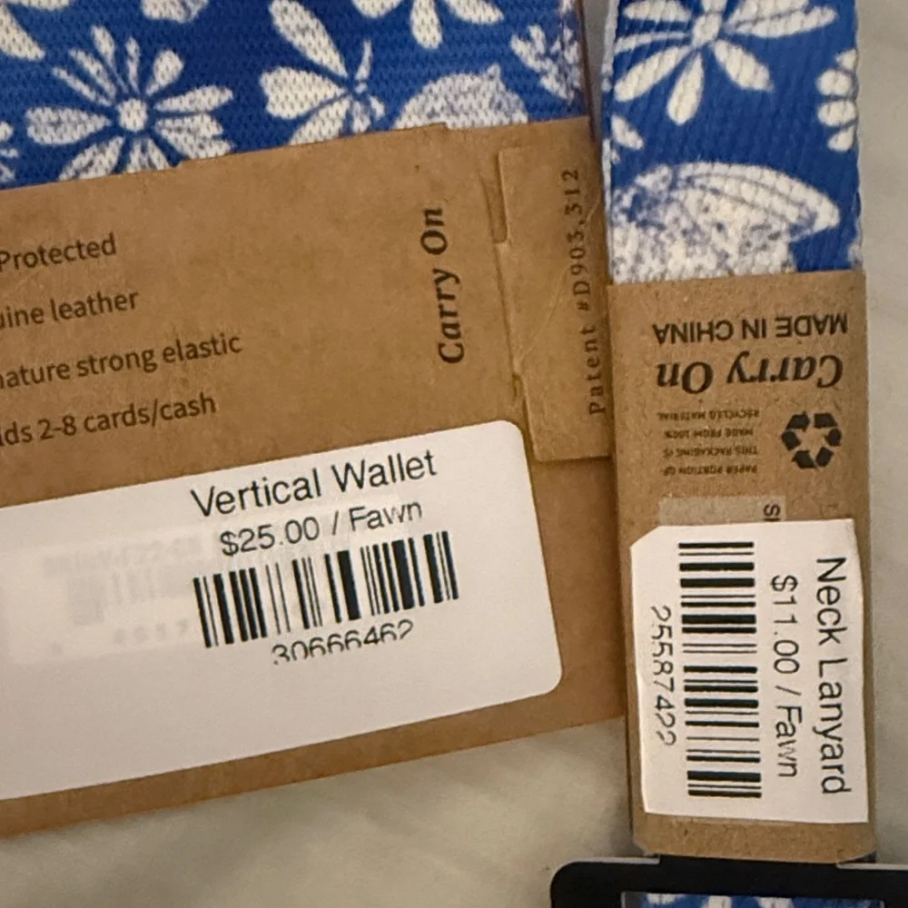 NWT Thread Wallet & Lanyard - Picture 4 of 4